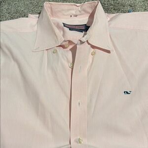 Vineyard Vines Pink Casual Button Down Shirt